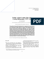 Leading Cooling Bibliography: 1972-1 998: Turbine Airfoil