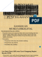 GANGGUAN MUSKULOSKELETAL DAN PENCEGAHANNYA