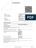 UK Visas & Immigration: Personal Information