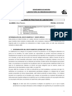 Informe Practica Grupo Hemático y Sérico (Borrador)
