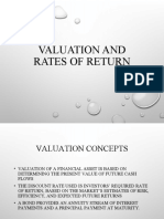 Valuation and Rates of Return Explained