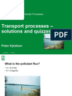 1-3 Transportprocesses-2022 - Solutions and Quizzes