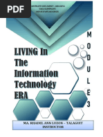 Living in The It Era-Module 3