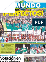 Portada El Mundo de Tehuacán 11 de julio de 2011