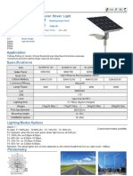 ROKEE Spec-SL50W-240W-01-G2 LED Solar Street Light-