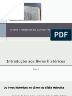 Livros históricos do Antigo Testamento em