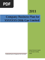 Download Business Plan Template for a Oil amp Gas Company by Mariam Oyindamola Campbell SN59913425 doc pdf
