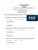 Estudio de Caso Sobre Proyecto de Inversión (Interés Simple)