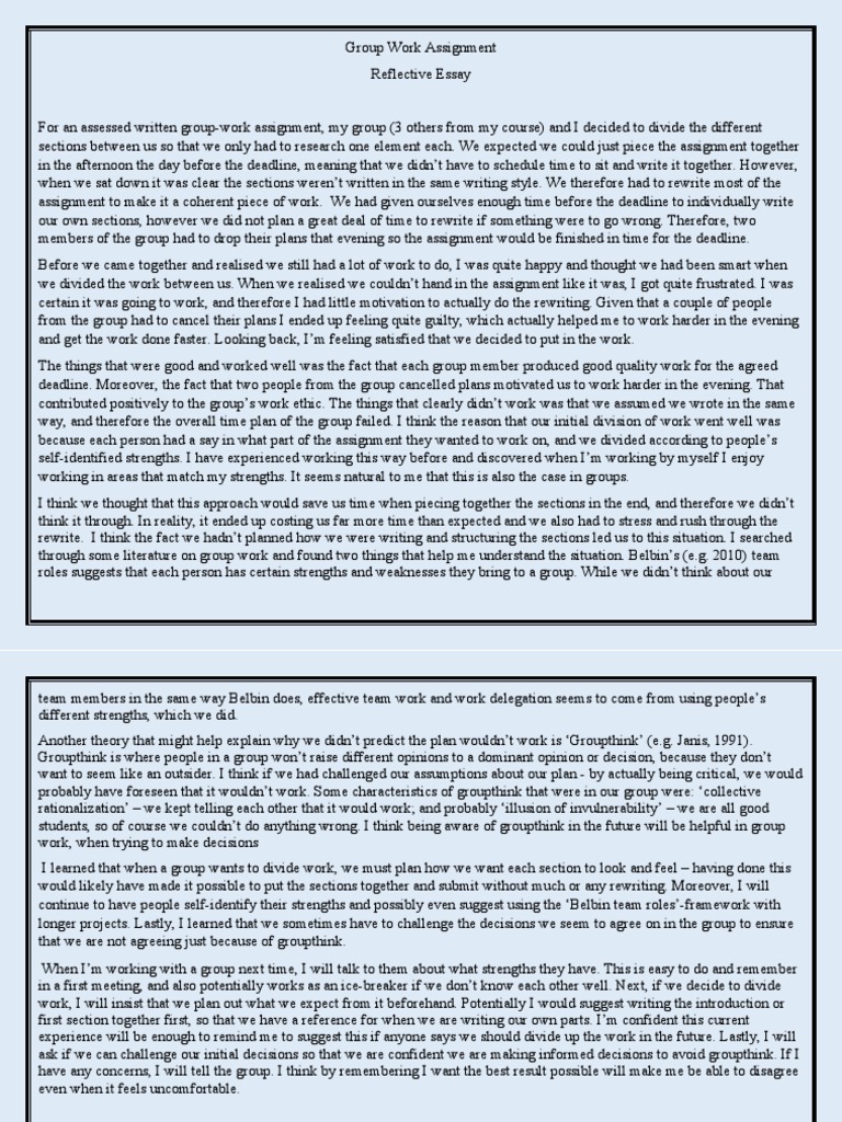 Lessons from Group Work Challenges | PDF | Behavioural Sciences ...