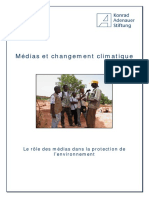 Médias Et Changements Climatiques PDF