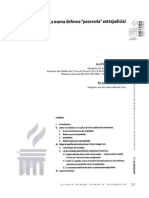 Nueva Defensa Posesoria Extrajudicial