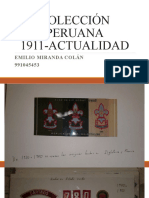 Colección Peruana Parches Scouts 1911