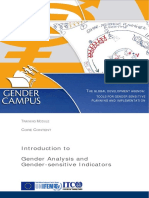 GD124d - Gender Campus Module 0bis - Introduction To Gender Sensitive Indicators