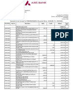 Statement of Axis Account No:910010026294400 For The Period (From: 16-08-2021 To: 29-09-2021)