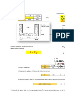 Diseño Canal Principal