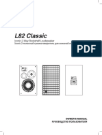 JBL L82 Classic Manual