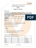 Class 10 - Maths - Statistics