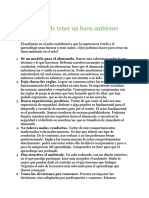 Como Generar Un Ambiente Positivo en El Aprendizaje Del Estudiante