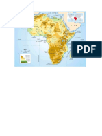 Africa.Mapa fisico y caracteristicas