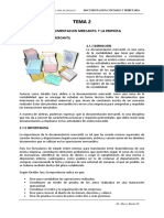 Tema 2: La Documentacion Mercantil Y La Empresa