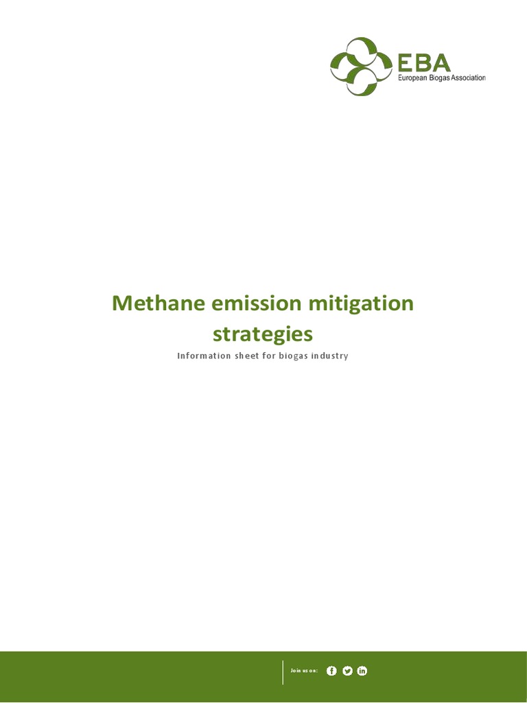 Methane Mitigation Plan | Methane Mitigation Technologies – EXAIP