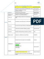 Cronograma de Actividades 2020