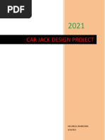 Screw Jack Design and Calculations | PDF | Screw | Mechanical Engineering