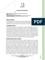 Devolutiva Psicopedagógica para Antônio de 7 anos