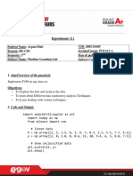 Machine Learning Lab: Implementing SVM on Datasets