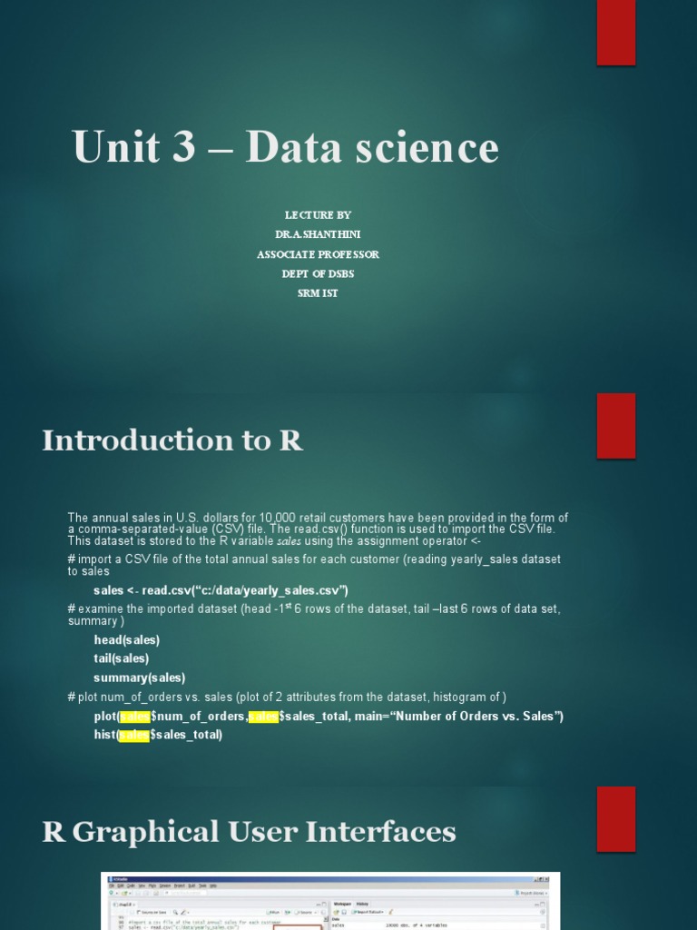 Unit3-Data Science | PDF | Student's T Test | P Value