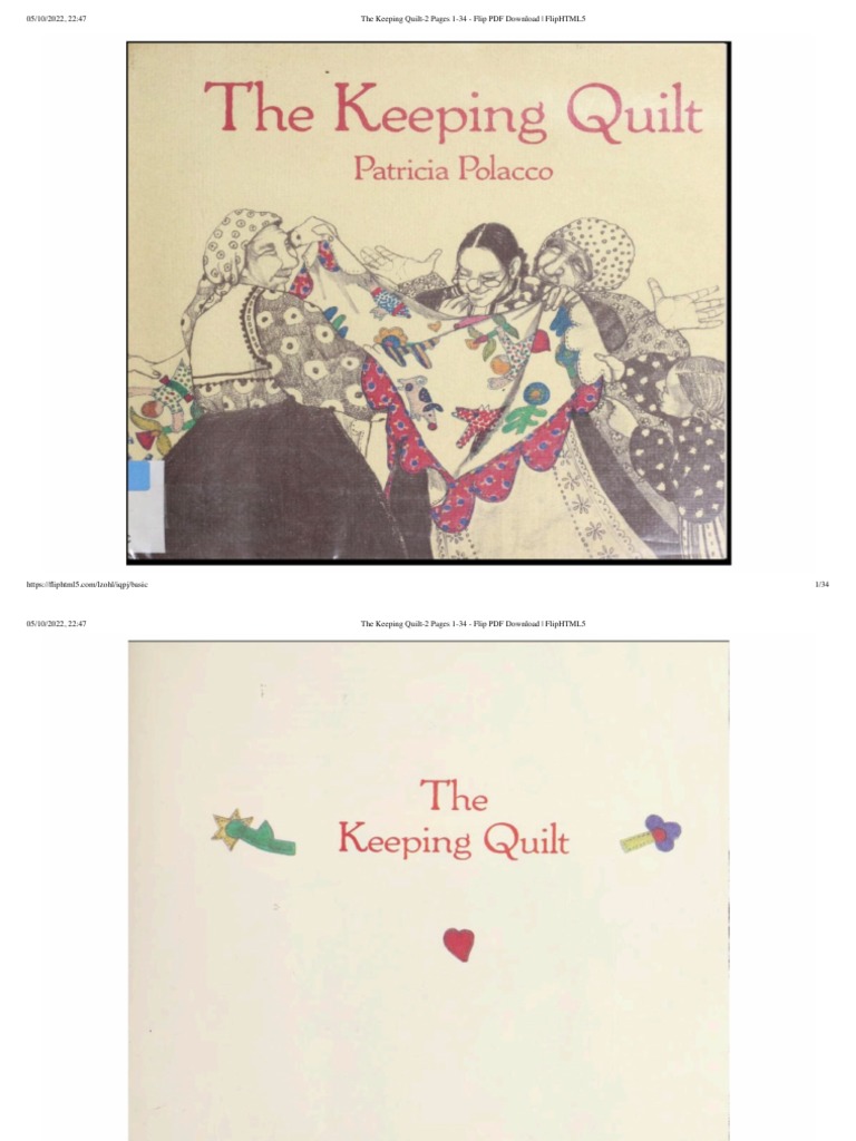 The Keeping Quilt-2 Pages 1-34 - Flip PDF Download - FlipHTML5 | PDF