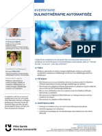 Prog - Gestion de L - Insulinothérapie Automatisée - DIU - Document de Travail