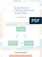 Hubungan Menyimak Dengan Konteks Pertemuan 5