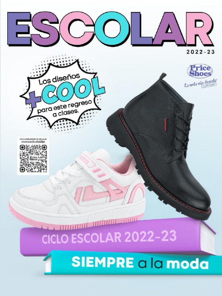Catalogo Escolar Price Shoes 2022 PDF