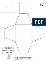 Truncated Square Based Pyramid