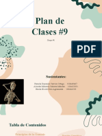 Plan de Clases 9