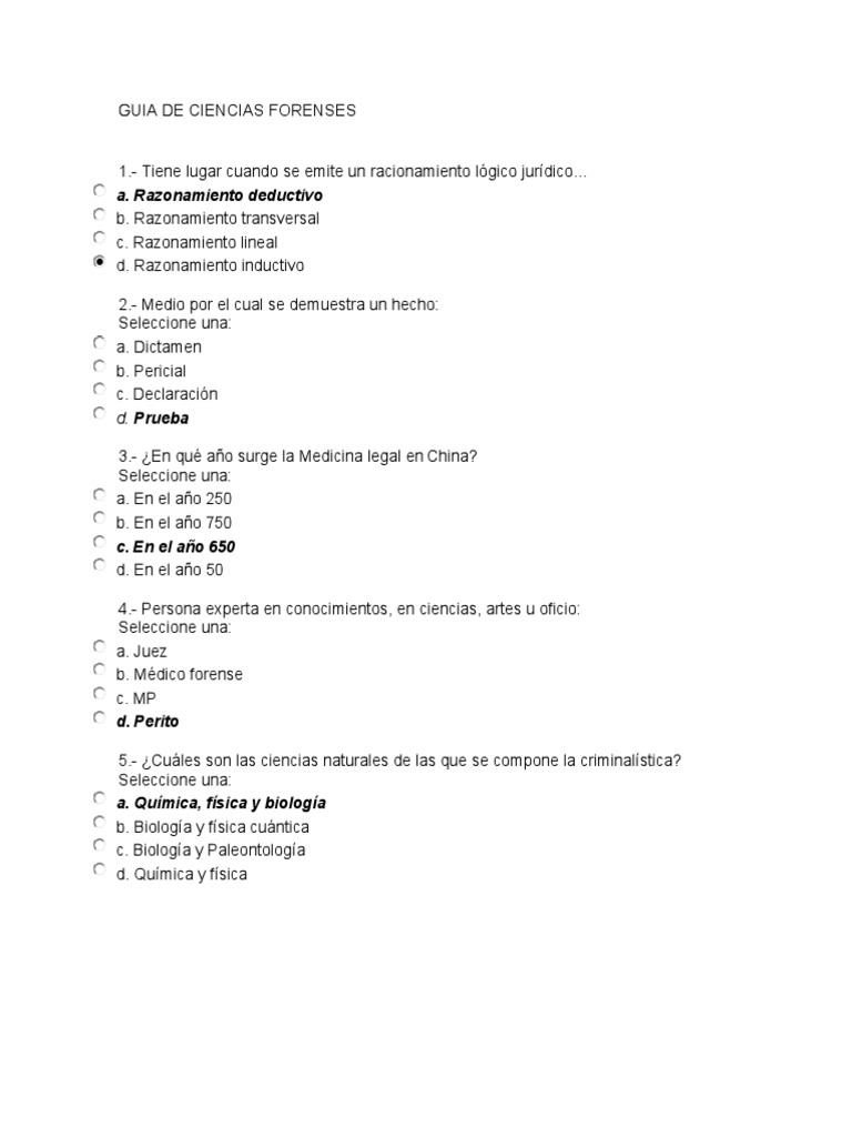Guia Ciencias Forenses Descargar Gratis Pdf Ciencia Forense