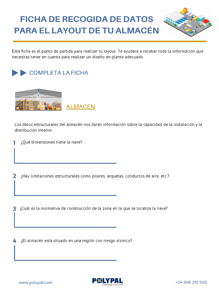 Tabla Recogida Datos Layout Pdf Almacén