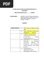 Writ Petition Format