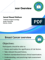 Breast Cancer Overview - Dr. Jamal Melhem 25 Sept. 2016