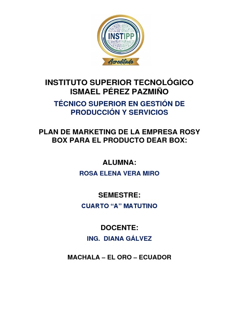 Plan De Marketing Pdf Marketing Producto Negocio