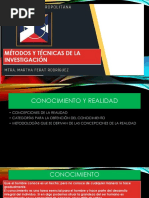 A SESION TRES Metodos y Técnicas de Investigacion