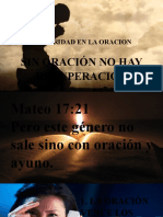 Sin Oración No Hay Recuperación