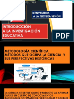 INVESTIGACION EDUCATIVA SESIÓN 3 Virtual