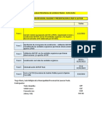 Rof MPLP Cronograma Validación 2022