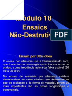 Módulo 10 Ensaios Não - Destrutivos