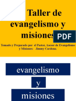 2° Taller de Evangelismo y Misiones