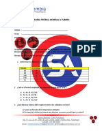 Evaluacion Tuberos