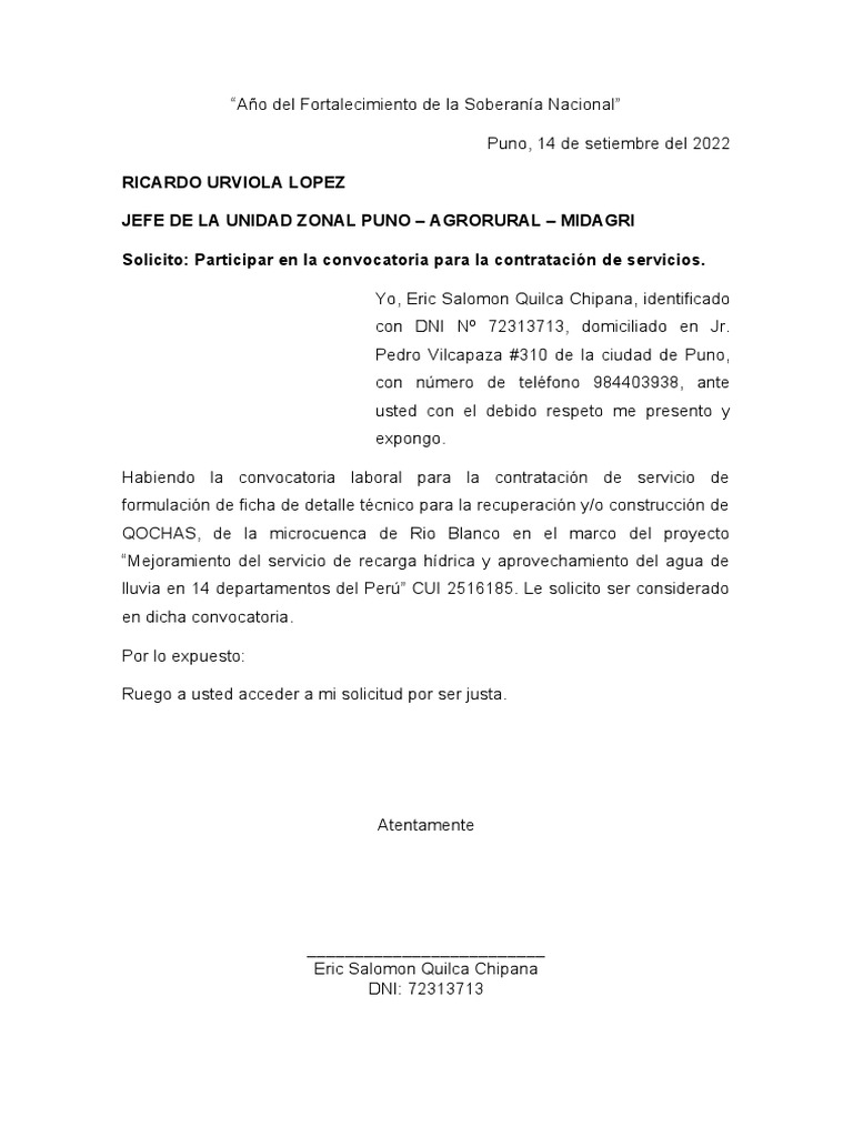 Año Del Fortalecimiento de La Soberanía Nacional | PDF | Finanzas y ...