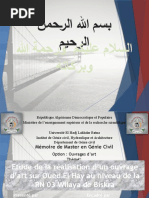 Présentation étude pont